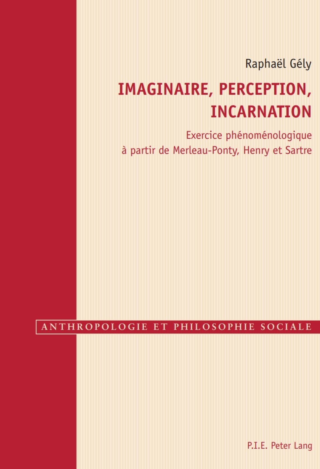 Imaginaire  perception  incarnation - 1st Edition (eBook)