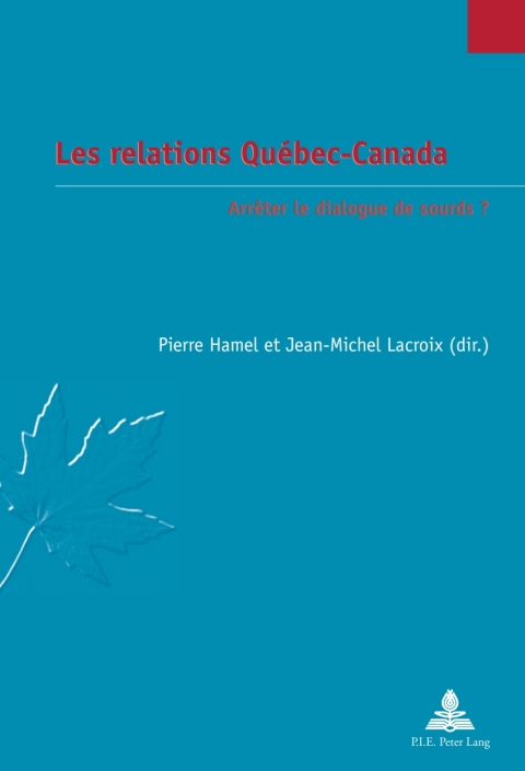 Cover image for book Les relations Québec-Canada