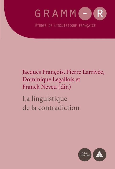Cover image for book La linguistique de la contradiction