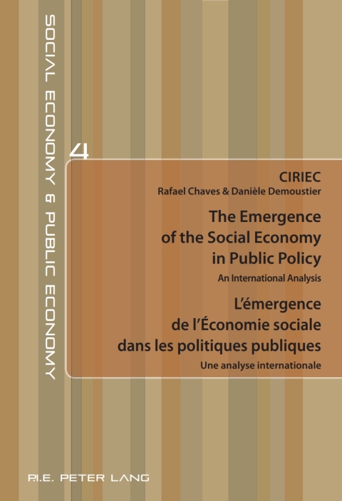 Cover image for book The Emergence of the Social Economy in Public Policy / L’émergence de l’Économie sociale dans les politiques publiques