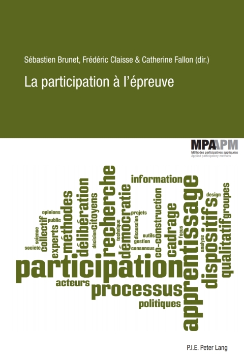 Cover image for book La participation à l’épreuve