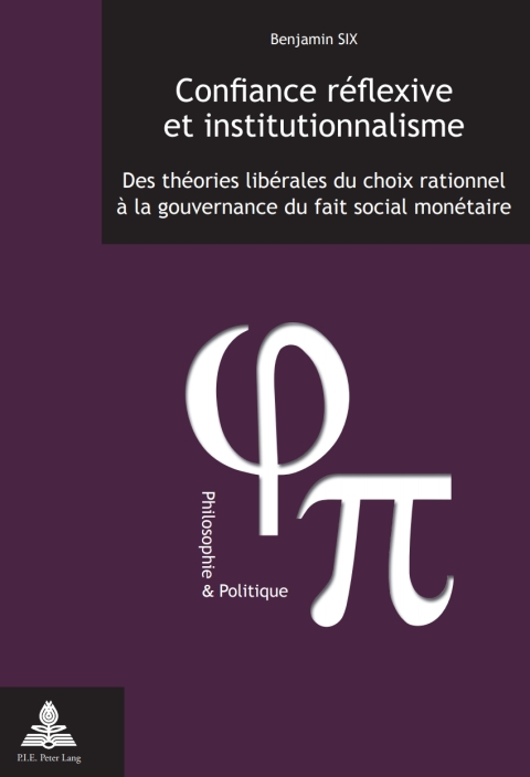Cover image for book Confiance réflexive et institutionnalisme