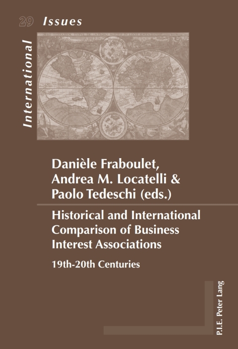 Cover image for book Historical and International Comparison of Business Interest Associations