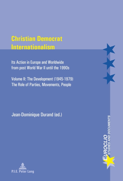 Cover image for book Christian Democrat Internationalism