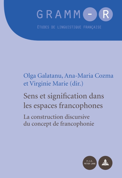 Cover image for book Sens et signification dans les espaces francophones