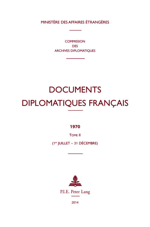 Cover image for book Documents diplomatiques français