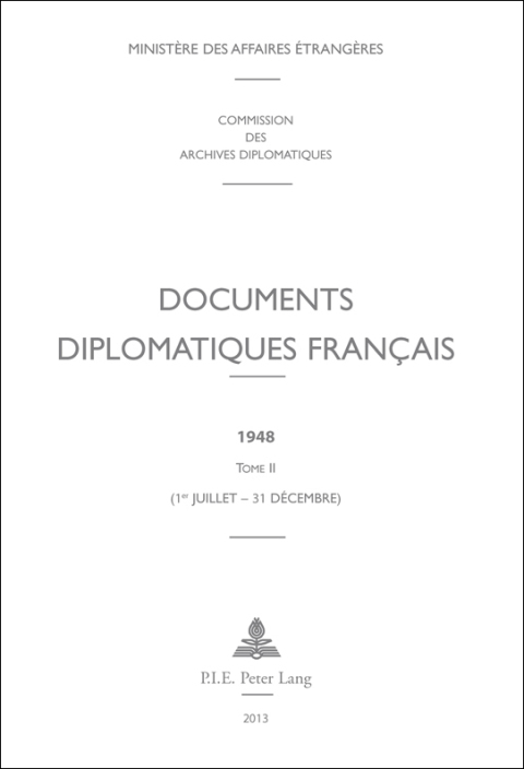 Cover image for book Documents diplomatiques français