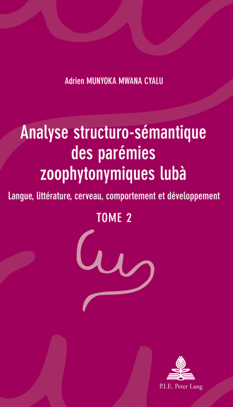 Cover image for book Analyse structuro-sémantique des parémies zoophytonymiques lubà