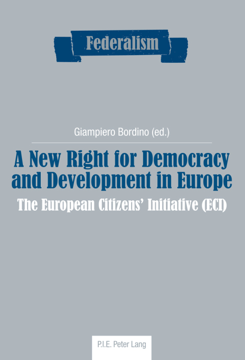 Cover image for book A New Right for Democracy and Development in Europe