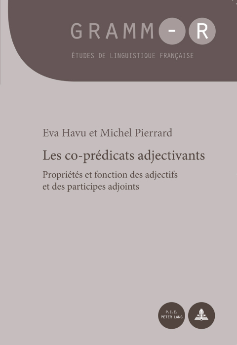 Cover image for book Les co-prédicats adjectivants