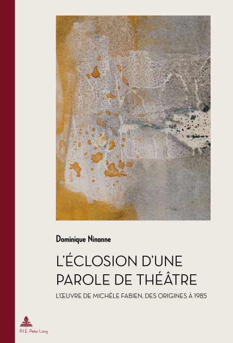 Cover image for book L’éclosion d’une parole de théâtre