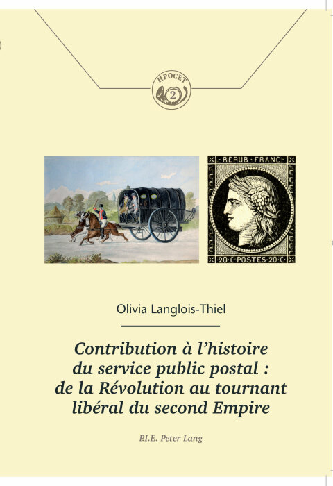 Cover image for book Contribution à l’histoire du service public postal