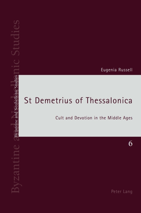 Cover image for book St Demetrius of Thessalonica