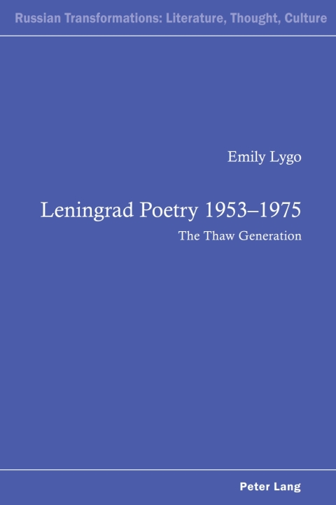 Cover image for book Leningrad Poetry 1953–1975