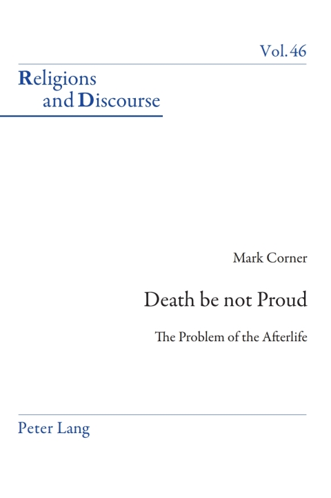 Cover image for book Death be not Proud