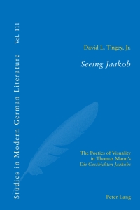 Cover image: Seeing Jaakob 1st edition 9783039119066