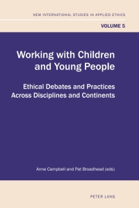 Cover image: Working with Children and Young People 1st edition 9783034301213