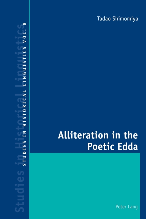 Cover image for book Alliteration in the Poetic Edda