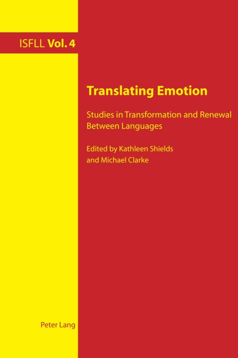 Cover image for book Translating Emotion