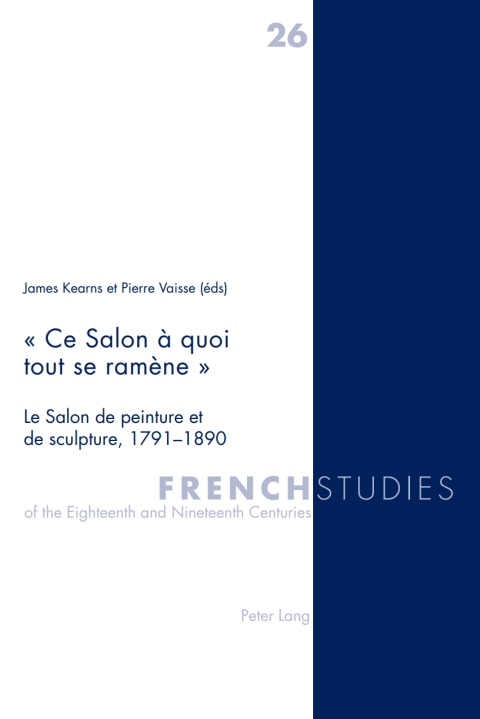 Cover image for book « Ce Salon à quoi tout se ramène »
