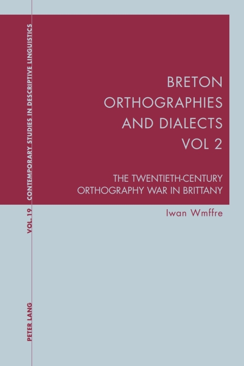 Cover image for book Breton Orthographies and Dialects - Vol. 2