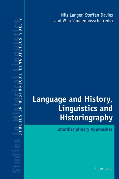 Cover image for book Language and History, Linguistics and Historiography
