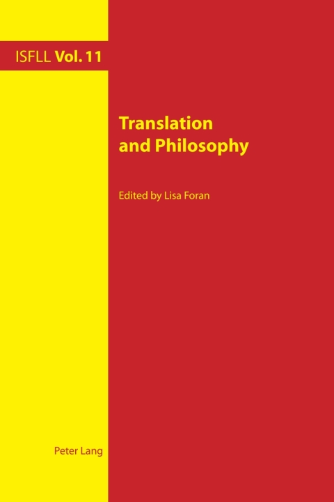 Cover image for book Translation and Philosophy
