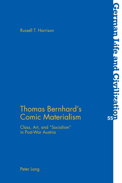 Cover image for book Thomas Bernhard’s Comic Materialism