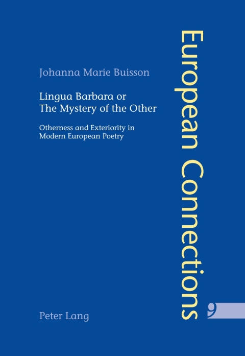 Cover image for book Lingua Barbara or the Mystery of the Other