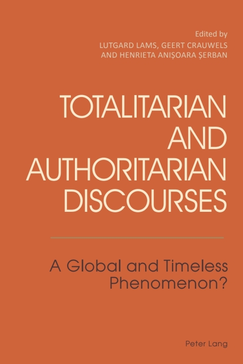 Cover image for book Totalitarian and Authoritarian Discourses