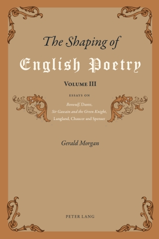 The Shaping of English Poetry- Volume III
