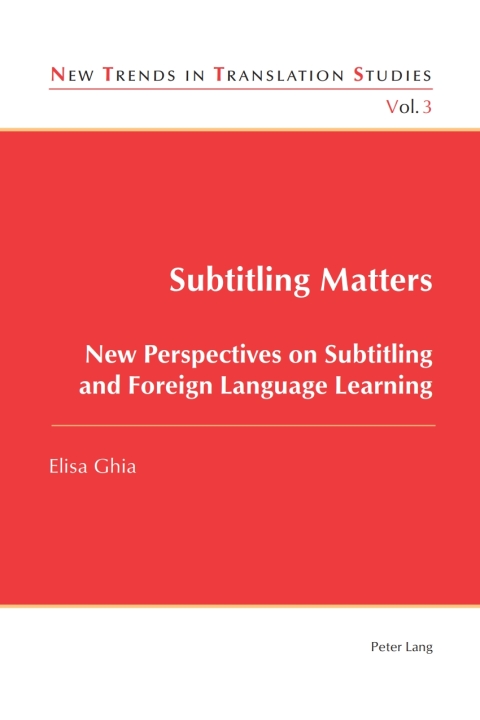 Cover image for book Subtitling Matters