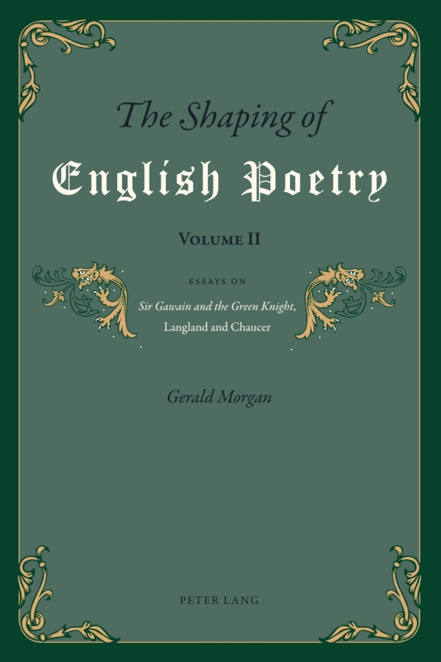 The Shaping of English Poetry- Volume II