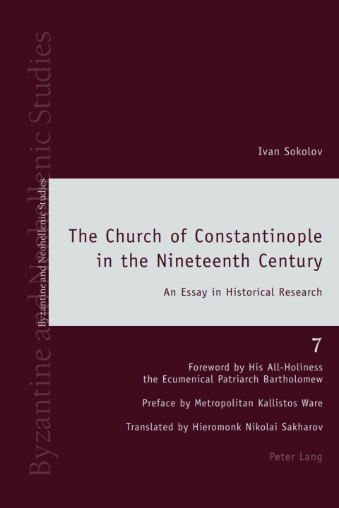 Cover image for book The Church of Constantinople in the Nineteenth Century