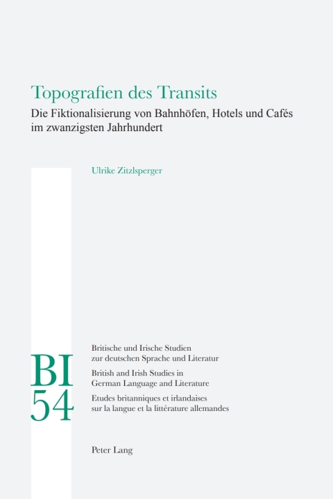 Cover image for book Topografien des Transits