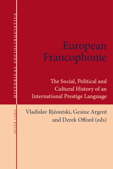 Cover image for book European Francophonie