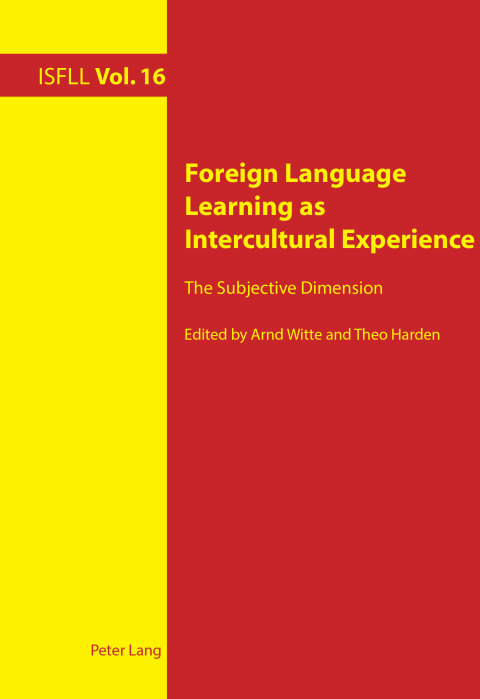 Cover image for book Foreign Language Learning as Intercultural Experience