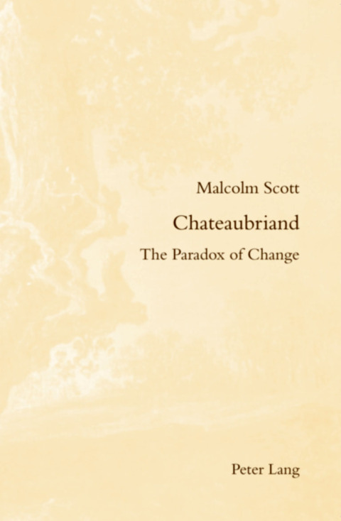Cover image for book Chateaubriand