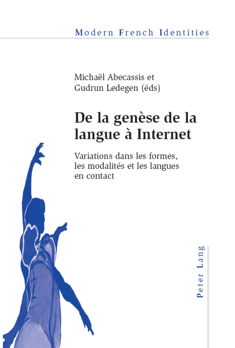 Cover image for book De la genèse de la langue à Internet