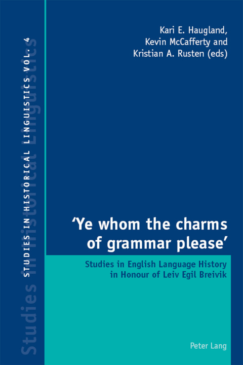 Cover image for book ‘Ye whom the charms of grammar please’