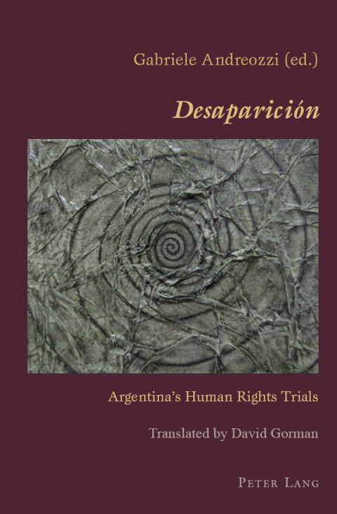 Cover image for book «Desaparición»