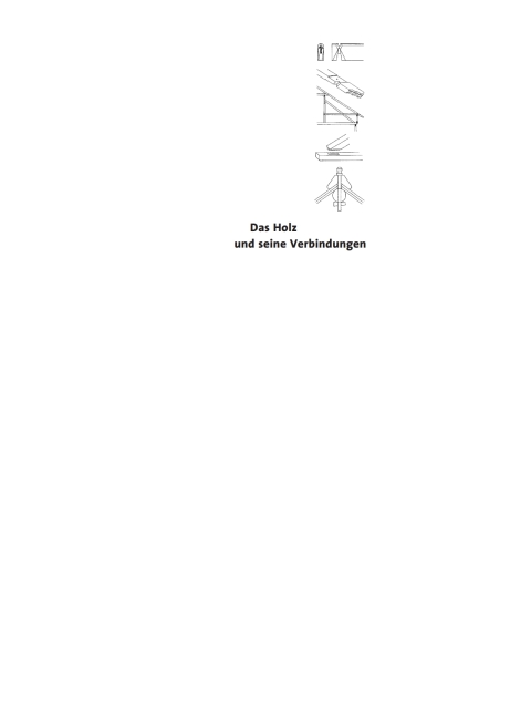 Cover image for book Das Holz und seine Verbindungen