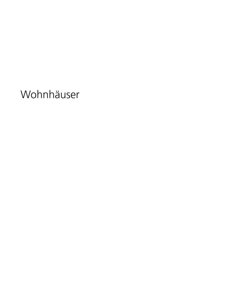 Cover image for book Wohnhäuser