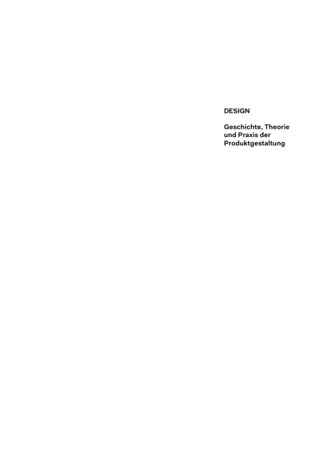 Cover image for book Design