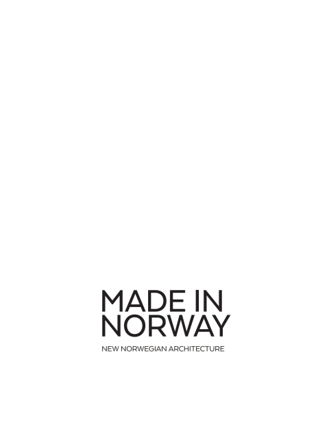 Cover image for book Made in Norway