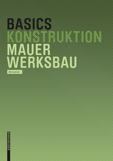 Cover image for book Basics Mauerwerksbau