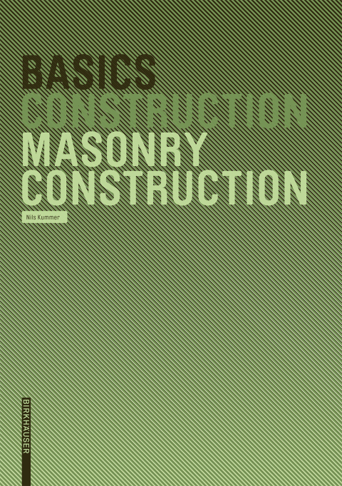 Cover image for book Basics Masonry Construction