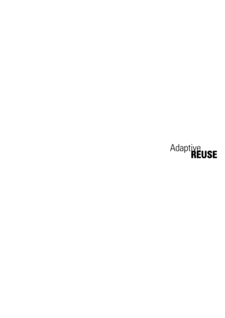 Adaptive Reuse