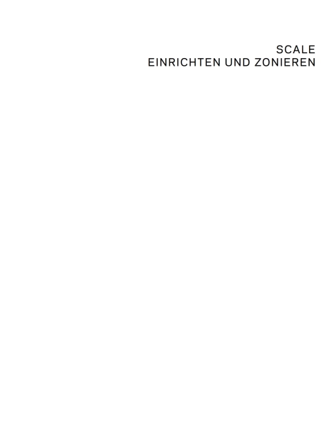 Cover image for book Einrichten und Zonieren