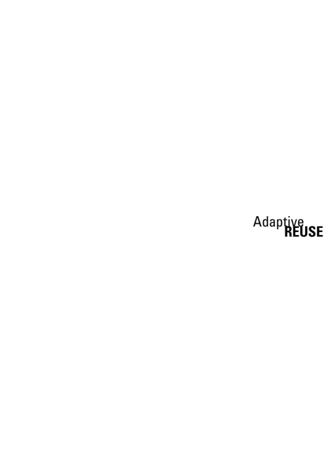 Cover image for book Adaptive Reuse